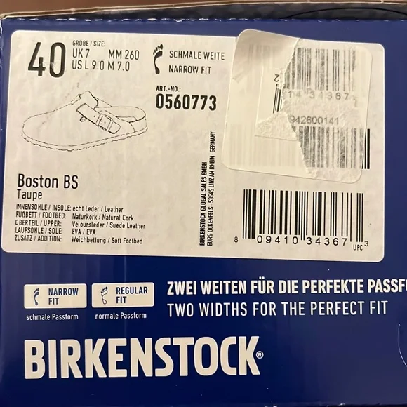 Birkenstock Boston Clog Taupe - Picture 4 of 5